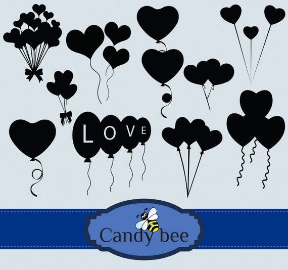 silhouette valentine clipart - photo #31