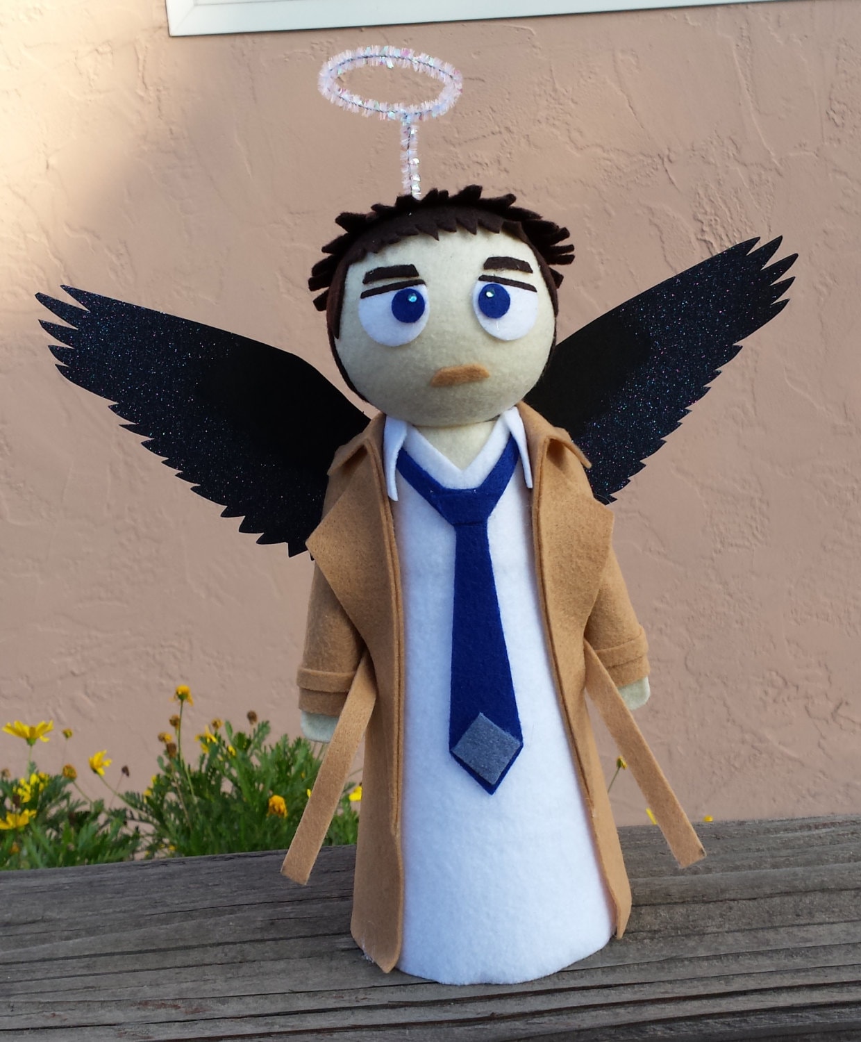 castiel angelic figurine christmas tree topper castiel angelic figurine christmas tree topper