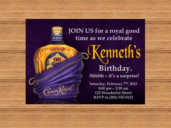 Royal Themed Party Invitations 4