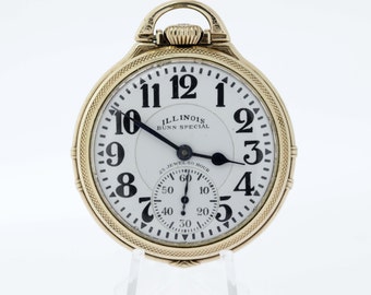 argent dore pocket watch