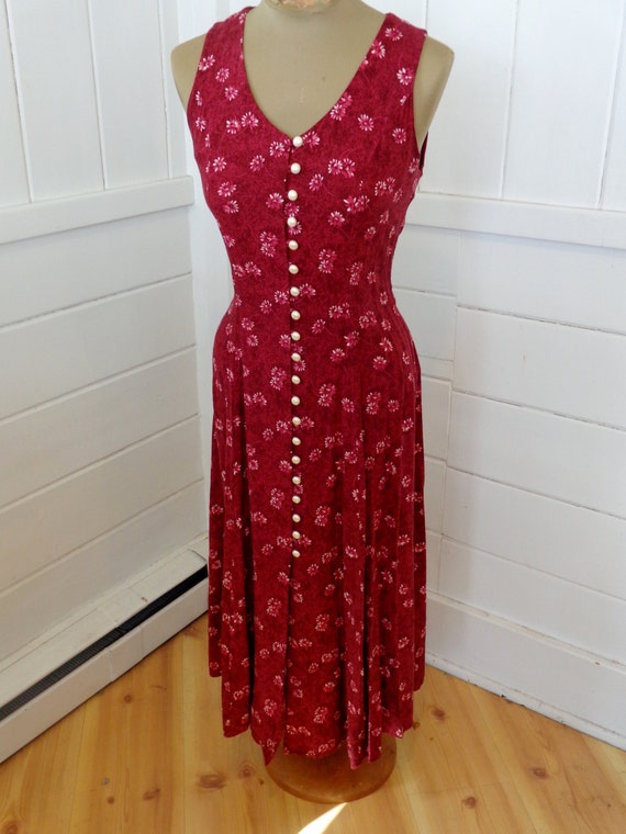 maxi button down dress