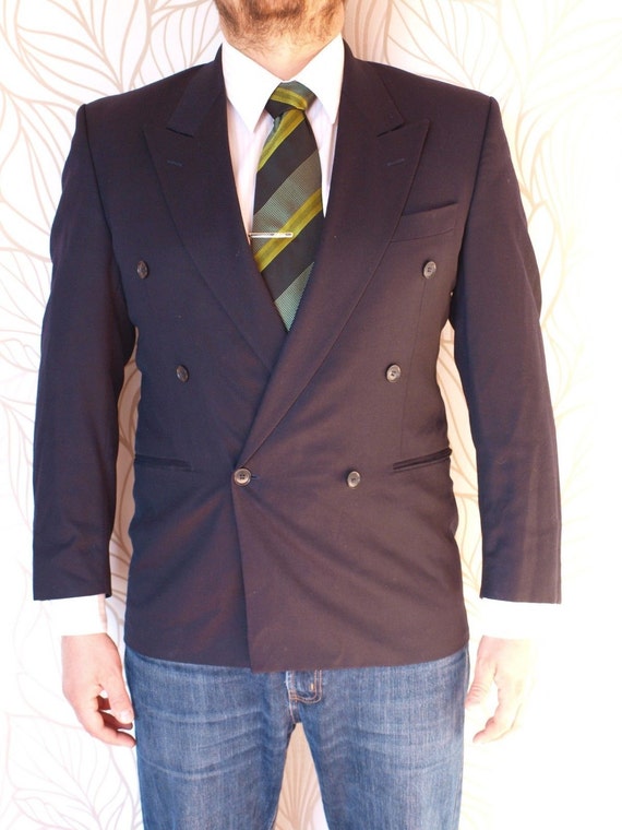 ysl blue blazer