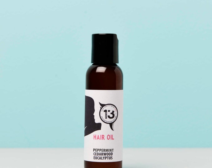 Peppermint, Cedarwood and Eucalyptus Hair Conditioning Oil