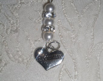 Bouquet Charm, Wedding Favour, Bridesmaid, Maid of Honor, Flower Girl. ivory