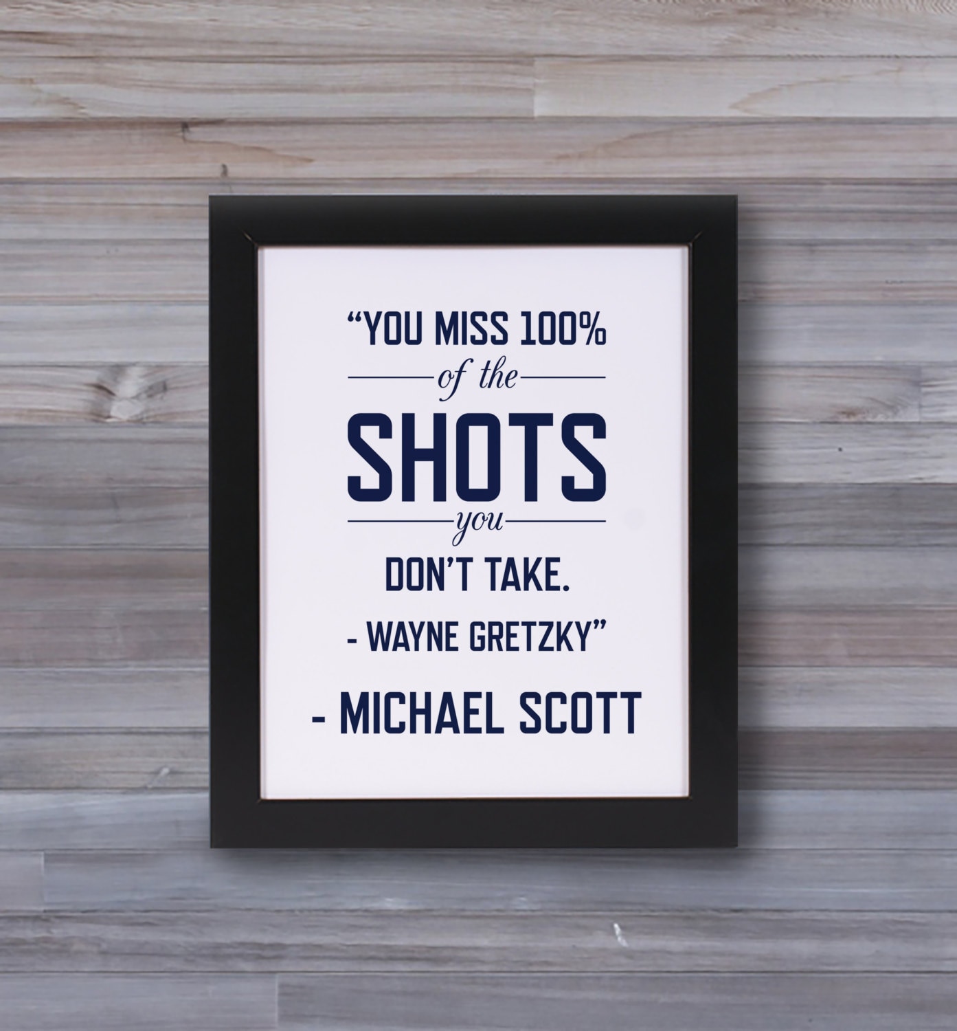 Michael Scott Quote The Office Wayne Gretzky Quote