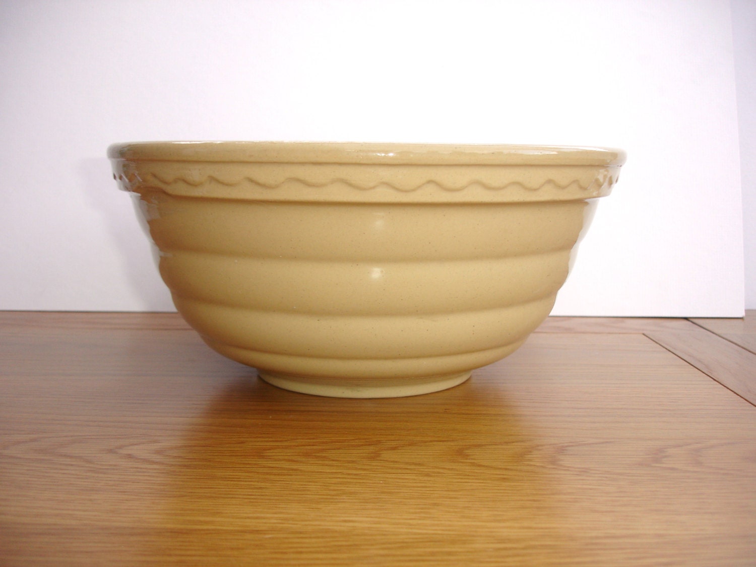 Vintage Stoneware Large Mixing Bowl Made in England Vintage Kitchenware
