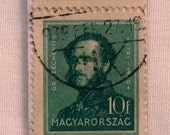 1932 Hungarian Count IstvÃ¡n SzÃ©chenyi Stamp Bookmark