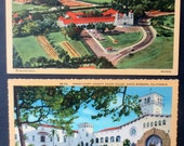 Vintage Santa Barbara California Postcards - 1950s