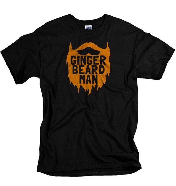 Ginger Beard Tshirt ginger beard man t shirt for by UnicornTees