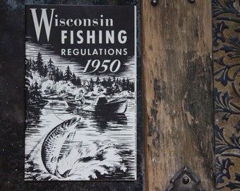 Vintage Wisconsin Fishing License 1985 – Webster WI – Lt#6