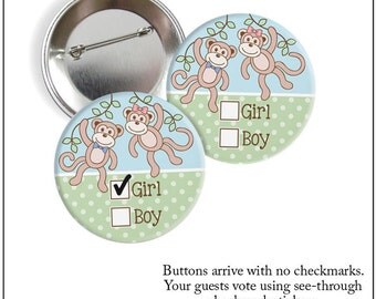 60 Stück Gender Reveal Buttons – „Team Boy“ & „Team Girl“ Anstecknadeln Für Babyparty, Rosa & Blau