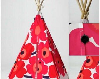 Marimekko Unikko Kids' Teepee (Small)