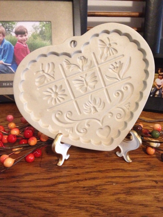 Pampered Chef Stoneware Cookie/Chocolate Press
