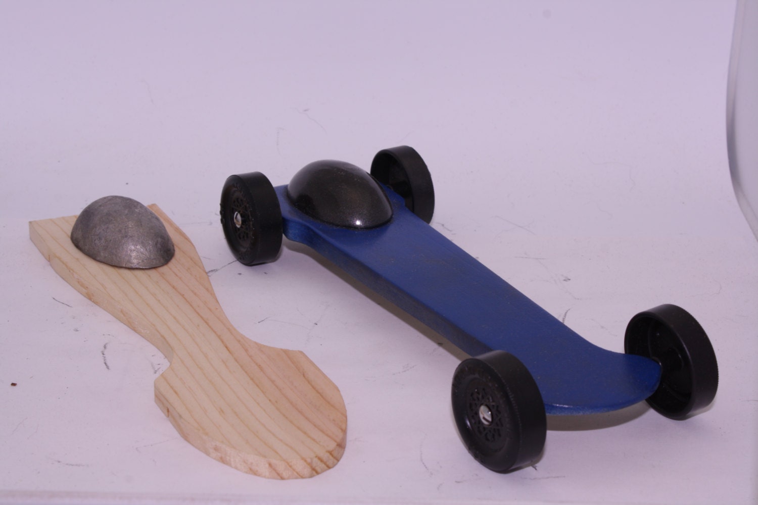 Fast Speed Pinewood Derby Body ONLY Low Down