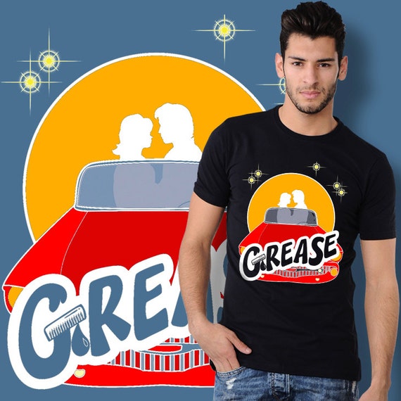 Grease Tshirt New Style Grease T shirt. by TheUtopia on Etsy