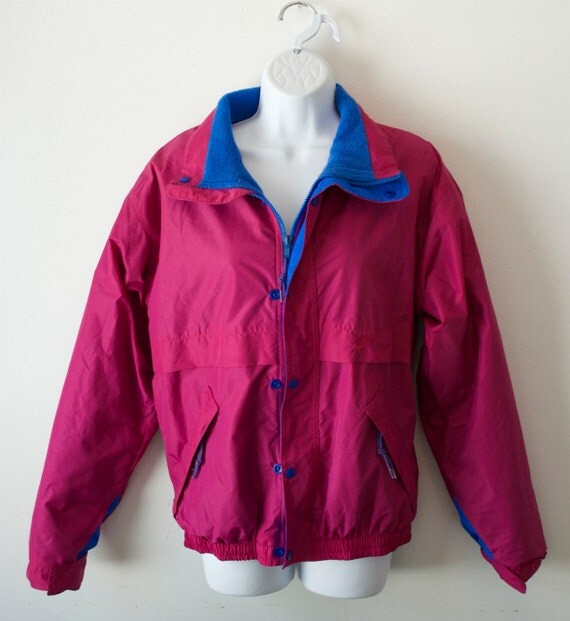 Vintage 80s Nike Windbreaker Warm Up Jacket by UndeadThreadShed