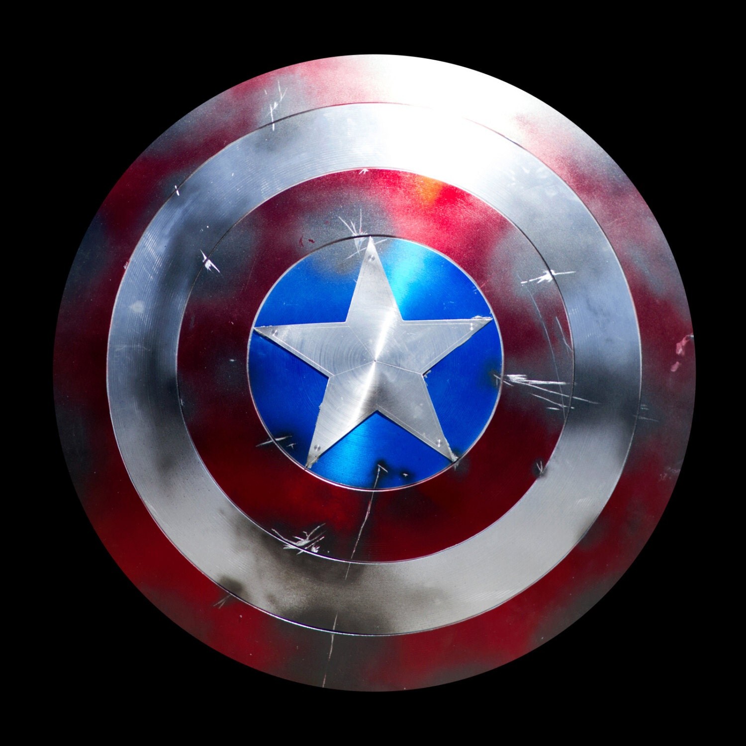 captain america shield replica aluminum