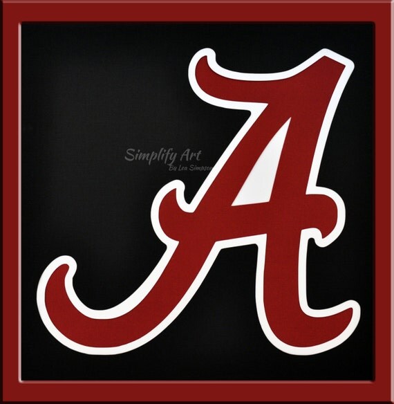 Roll Tide Silhouette Wall Art