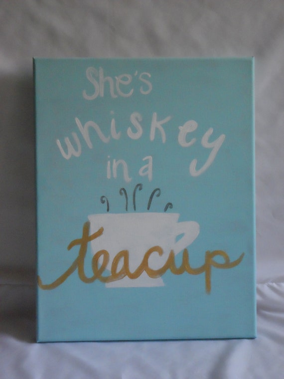 whiskey in a teacup signed copy