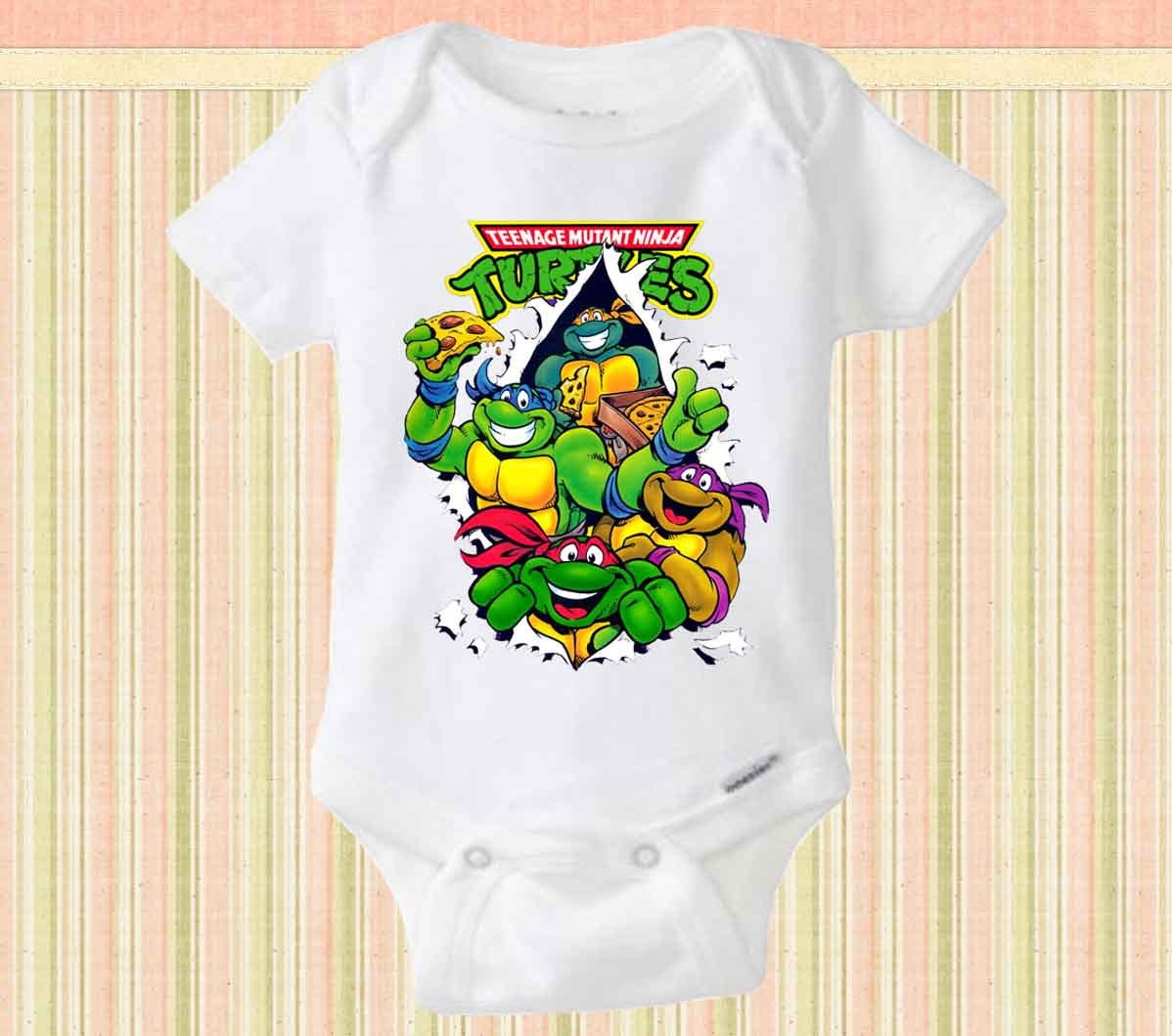 baby ninja turtle onsie