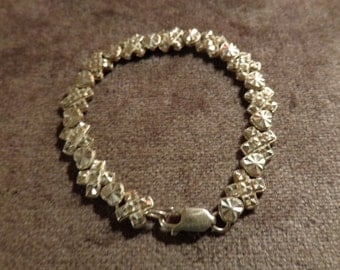 Beverly Hills sterling bracelet, XO