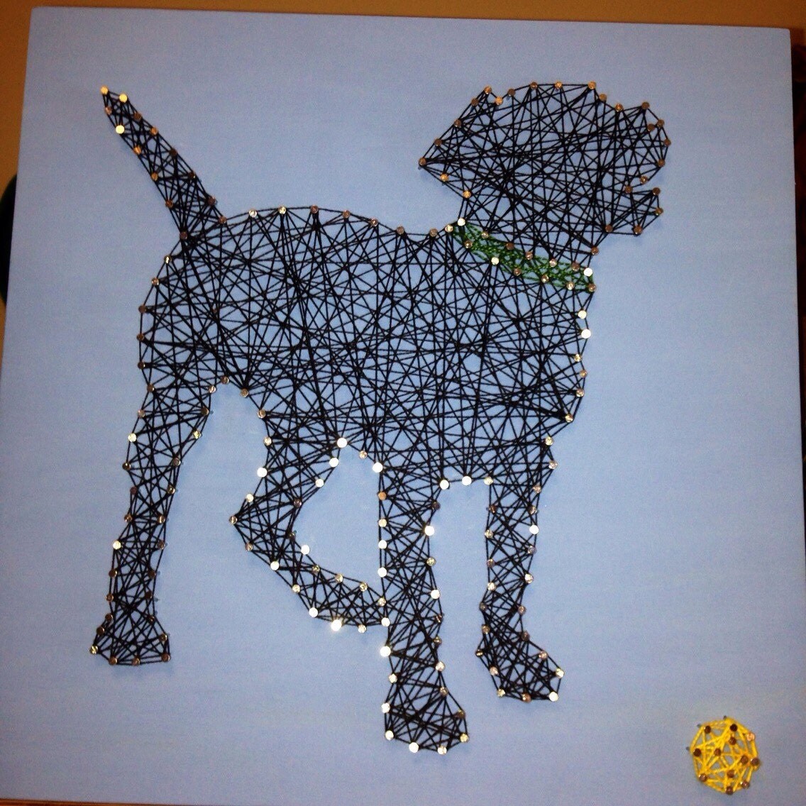 Dog String Art