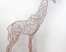 Popular items for wire giraffe on Etsy