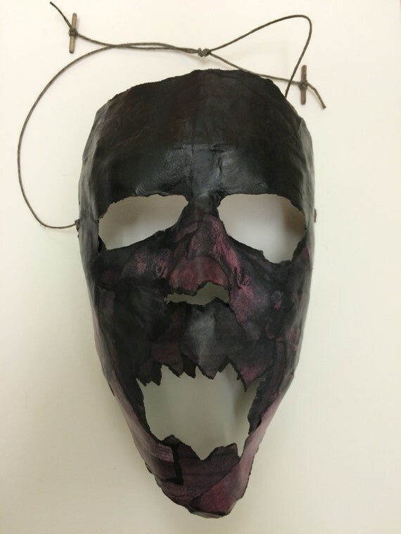 Items similar to President Barbas Creepy Handmade Paper Mache