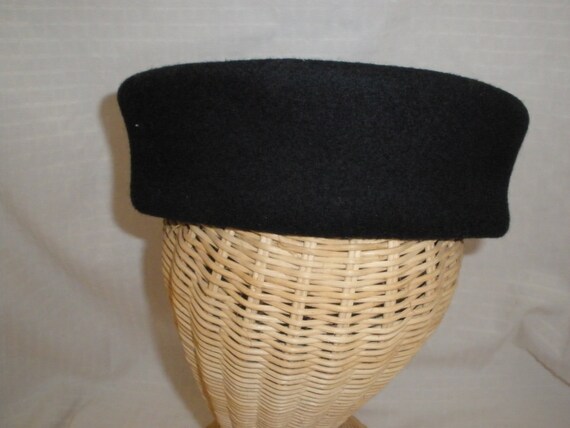 black navy dixie cup hat