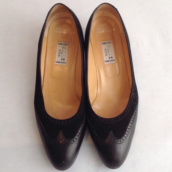 SALE: CELINE Leather Shoes Vintage Leather by VintageHouseCoruna