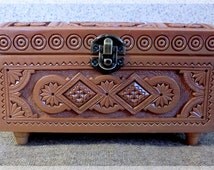 wood carved wedding rings