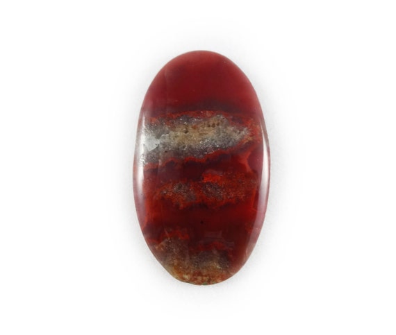 Red Jasper Quartz Cabochon 51x30 Mm Red By Shungitartcabochons 1991