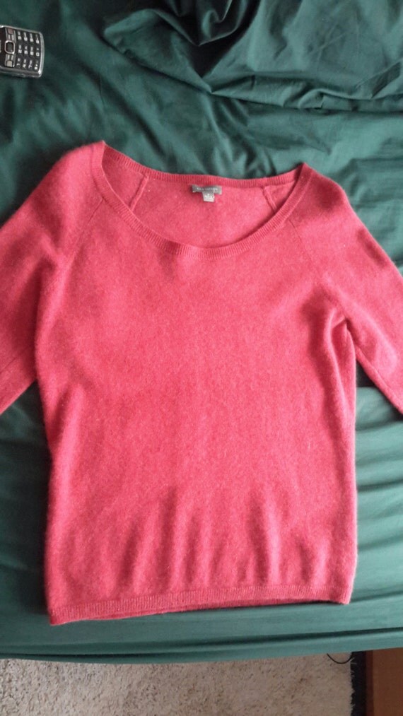 Soft Pink Cashmere Sweater