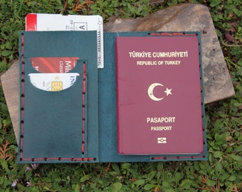 Leather Passport cover,Passport holder