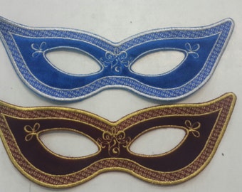 Mask Machine Embroidery Design Digital INSTANT DOWNLOAD
