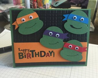 Popular Items For Turtle Birthday Card On Etsy