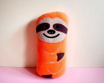 sloth plush pillow