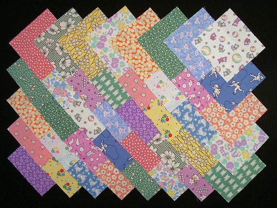 1930's REPRODUCTION 100 cotton Prewashed 4 inch Quilt
