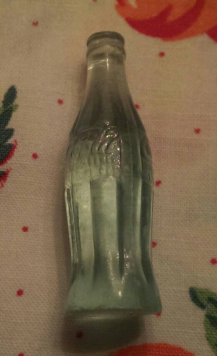 1 pair Mini Plastic CocaCola Bottles Coke by WhereTheRoosterCrows