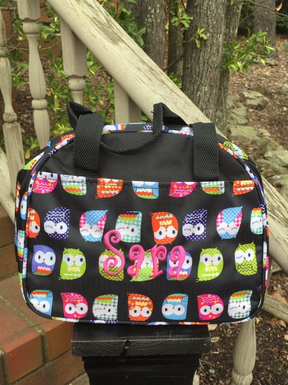 Black Owl Lunch Bagincludes MonogramInsulated Lunch