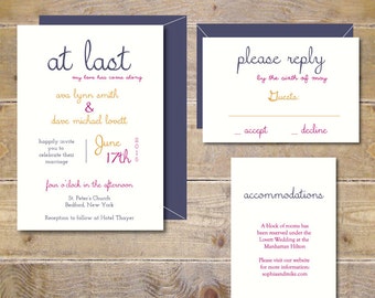 At Last Wedding Invitations 8