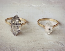 Bohemian style wedding rings
