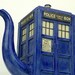 TARDIS Teapot: Made-To-Order Handmade Blue Police Box Teapot