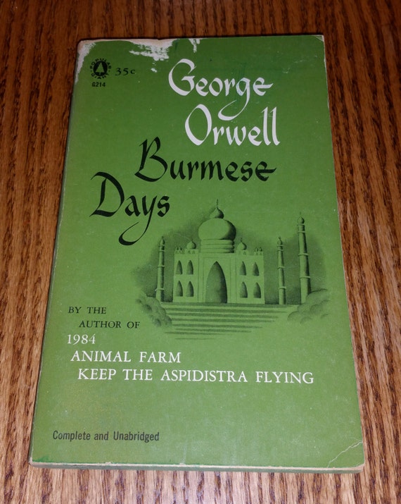 orwell novel burmese