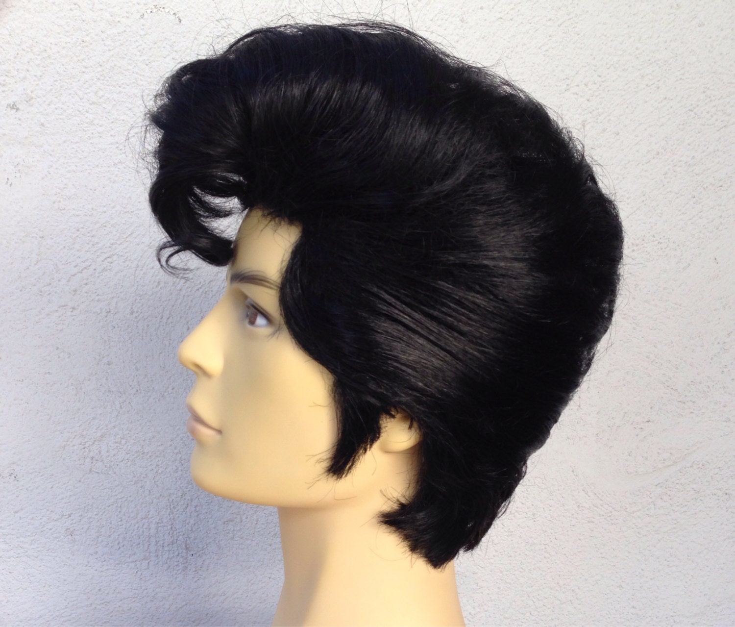 Elvis Presley Adult Men's Costume Wig A True by littlepennylane