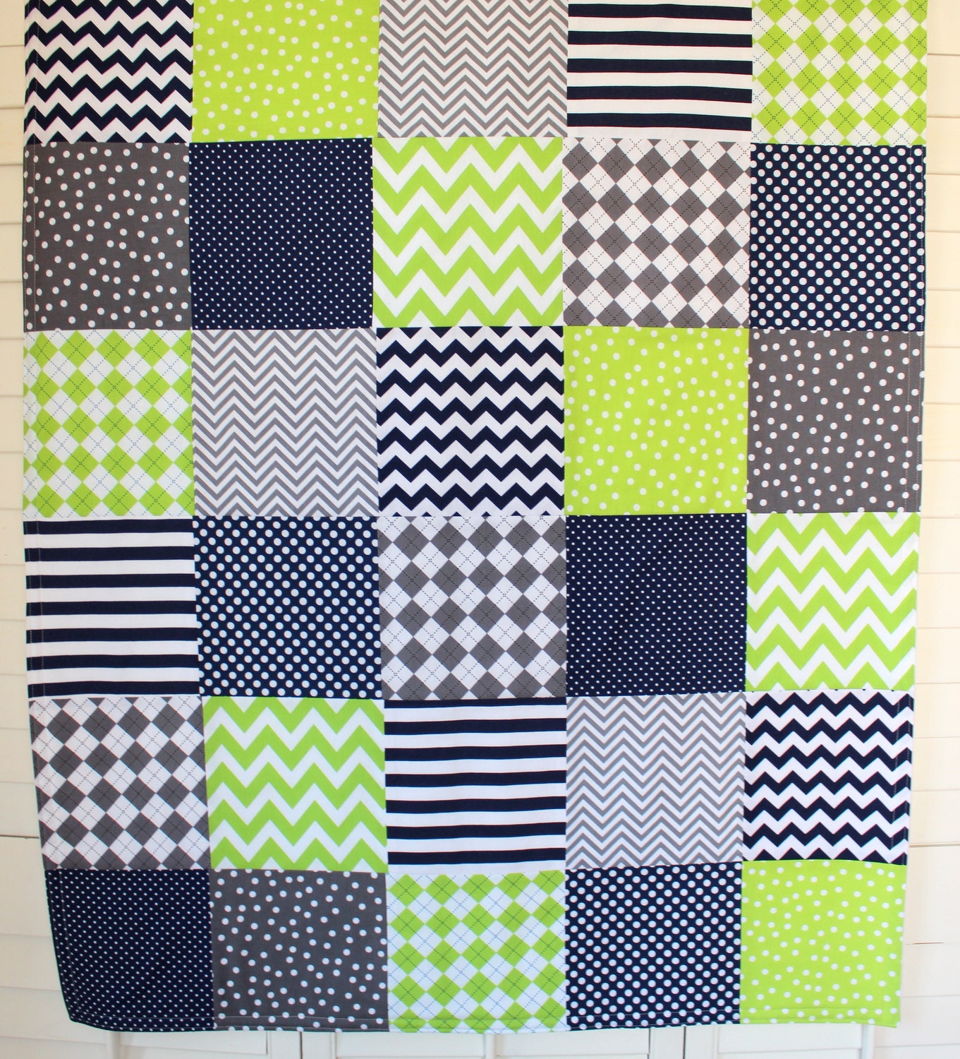 Baby Boy Blanket Nursery Decor Photography Prop Minky