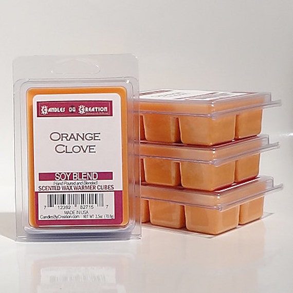 Orange Clove Scented Wax Cubes