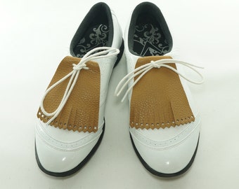 golf shoes with tassels