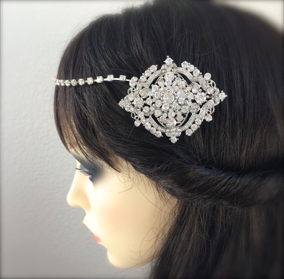 deco wedding headpiece deco wedding headpiece rhinestone forehead by gracefullygirly deco wedding headpiece deco wedding headpiece rhinestone forehead by gracefullygirly