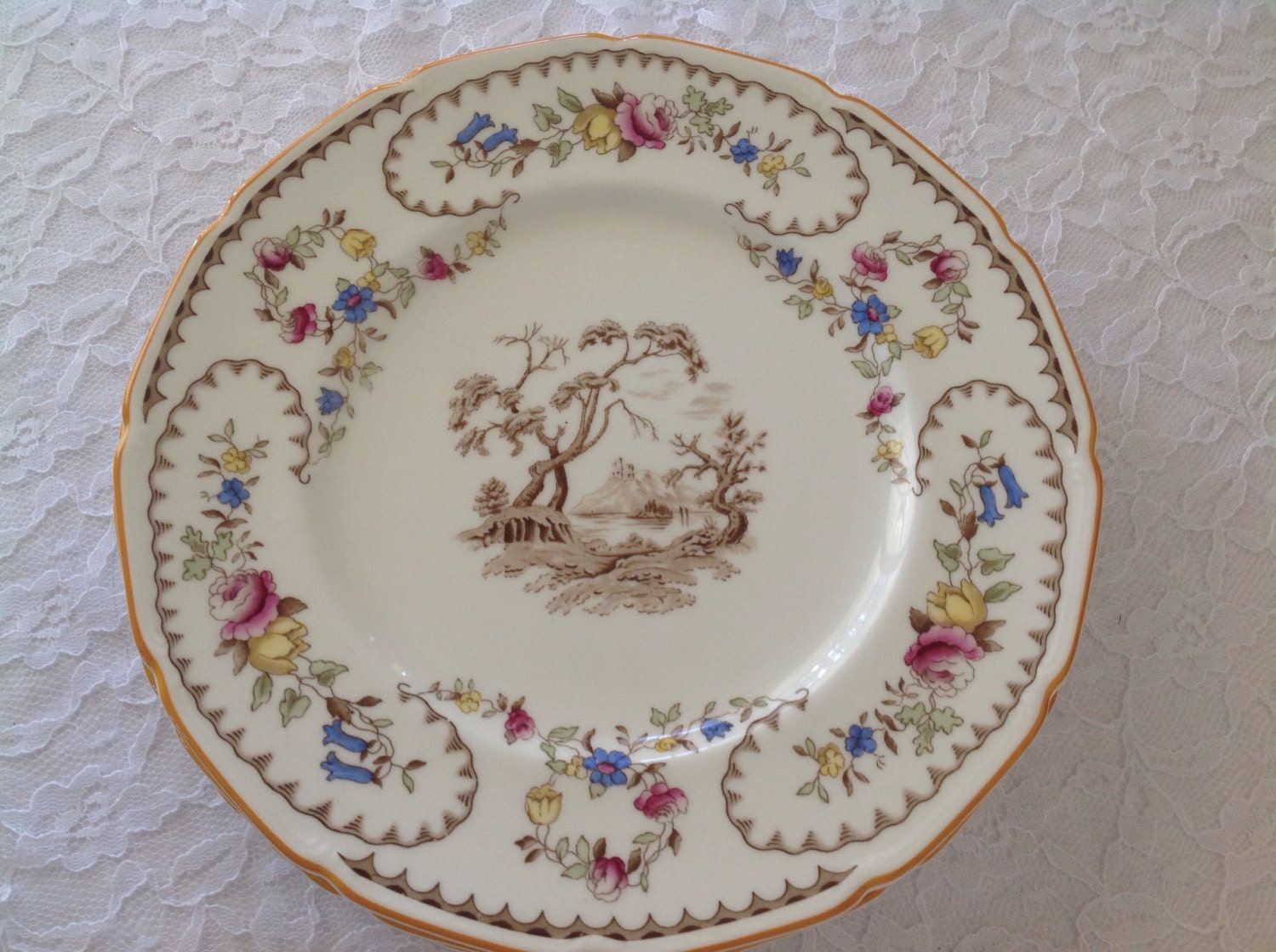 Royal Doulton The Beaufort Dinner Plate Made In England Fine